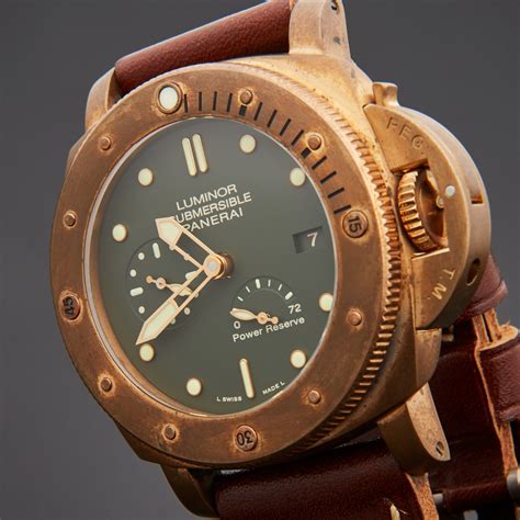 panerai luminor submersible bronzo|panerai luminor submersible for sale.